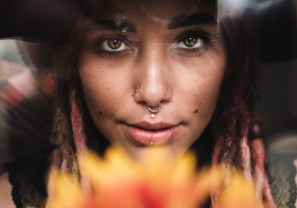 Check piercings septum piercing lip piercing nose piercing